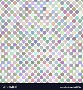 Colorful seamless dot pattern background vector image