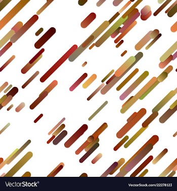 Colorful seamless gradient diagonal rounded vector image