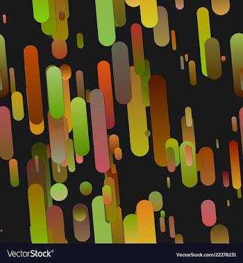 Colorful seamless gradient rounded stripe vector image