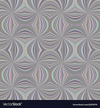 Colorful seamless hypnotic abstract spiral burst vector image