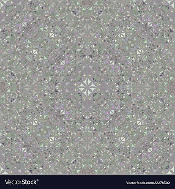 Colorful seamless kaleidoscope pattern background vector image