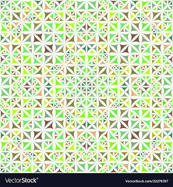 Colorful seamless kaleidoscope pattern background vector image