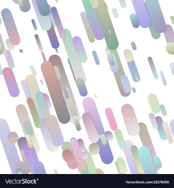 Colorful seamless modern gradient rounded stripe vector image