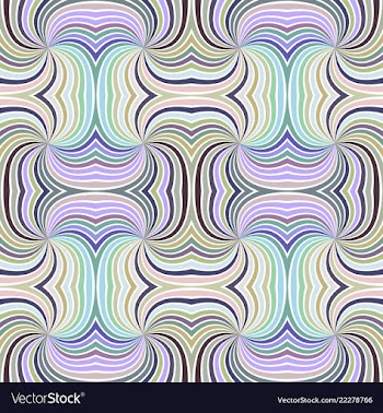 Colorful seamless psychedelic abstract swirl vector image