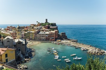 Colorful Seaside Town