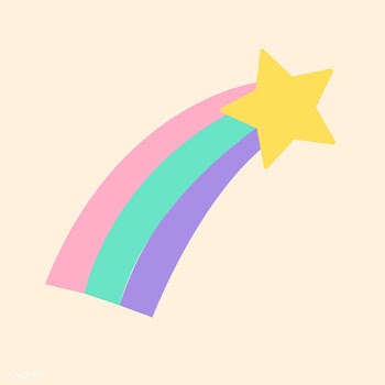 Colorful shooting star icon vector | Free stock vector - 515578