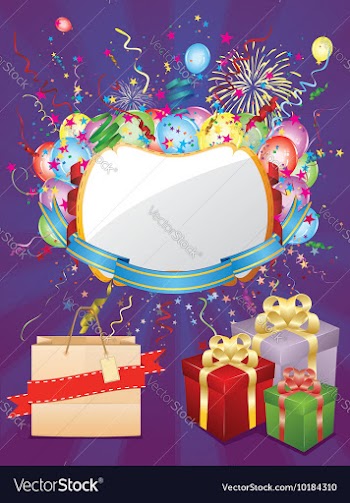 Colorful Shopping Background2 vector image
