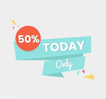 Colorful shopping sale badge design | Free stock vector - 463262