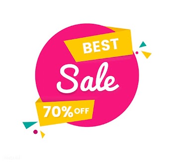 Colorful shopping sale badge design | Free stock vector - 463263