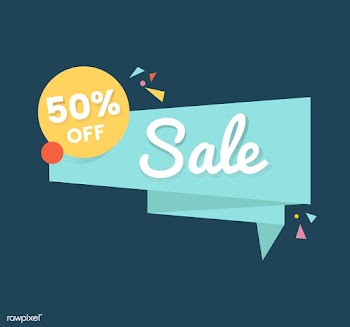 Colorful shopping sale badge design | Free stock vector - 463271