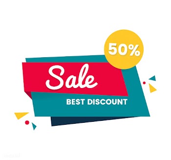 Colorful shopping sale badge design | Free stock vector - 463272