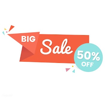 Colorful shopping sale badge design | Free stock vector - 463274