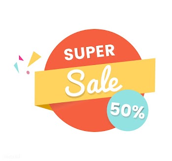 Colorful shopping sale badge design | Free stock vector - 463277
