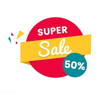 Colorful shopping sale badge design | Free stock vector - 463285