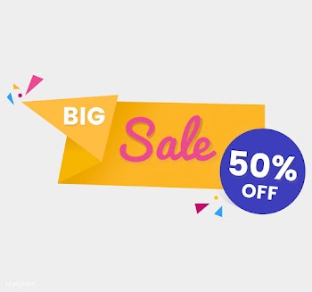 Colorful shopping sale badge design | Free stock vector - 463287