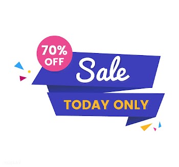 Colorful shopping sale badge design | Free stock vector - 463294