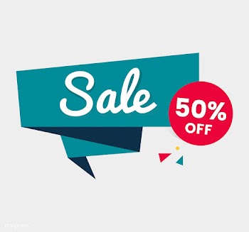 Colorful shopping sale badge design | Free stock vector - 463301