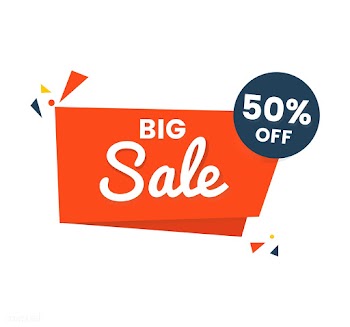 Colorful shopping sale badge design | Free stock vector - 463306