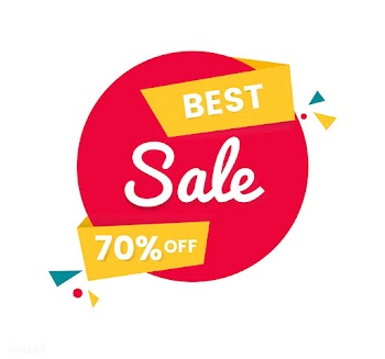 Colorful shopping sale badge design | Free stock vector - 463310