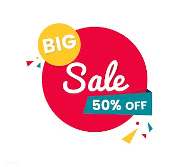 Colorful shopping sale badge design | Free stock vector - 463316