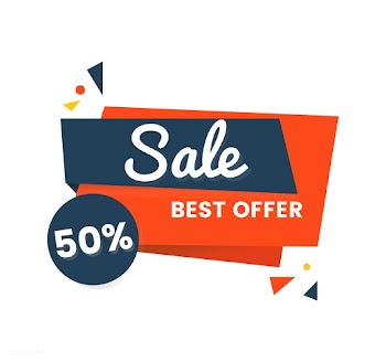 Colorful shopping sale badge design | Free stock vector - 463318