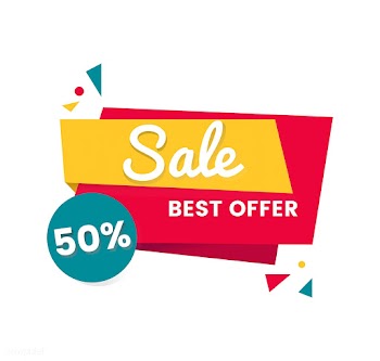 Colorful shopping sale badge design | Free stock vector - 463321