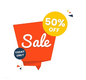 Colorful shopping sale badge design | Free stock vector - 463322