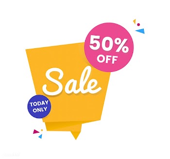 Colorful shopping sale badge design | Free stock vector - 463323