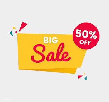 Colorful shopping sale badge design | Free stock vector - 463335
