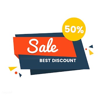 Colorful shopping sale badge design | Free stock vector - 463338