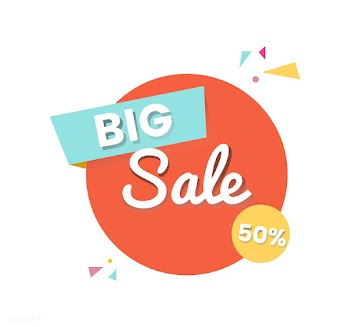 Colorful shopping sale badge design | Free stock vector - 463339
