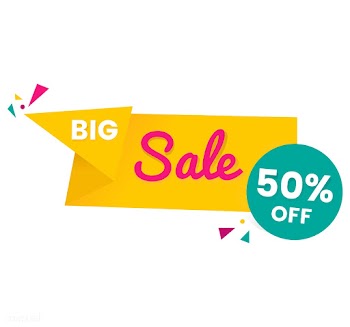 Colorful shopping sale badge design | Free stock vector - 463342