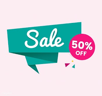 Colorful shopping sale badge design | Free stock vector - 463347