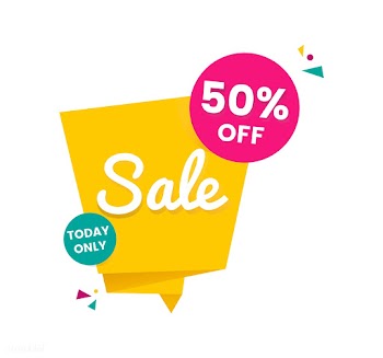 Colorful shopping sale badge design | Free stock vector - 463348