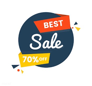 Colorful shopping sale badge design | Free stock vector - 463350