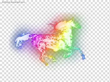 Colorful smoke transparent background PNG clipart
