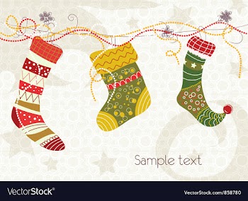 Colorful socks vector image
