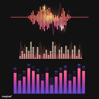 Colorful sound wave equalizer vector design s.. | Free stock vector - 524340