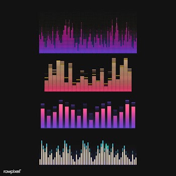 Colorful sound wave equalizer vector design s.. | Free stock vector - 524345