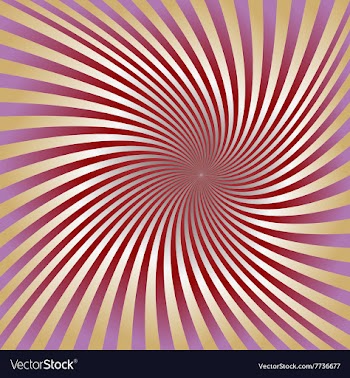 Colorful spiral background vector image
