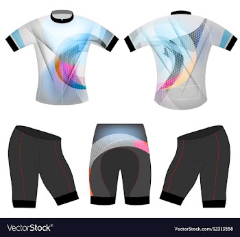 Colorful sports t shirt vector image