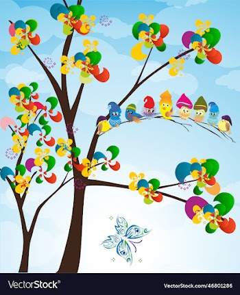 colorful spring
