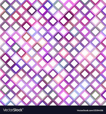 Colorful square pattern background design vector image