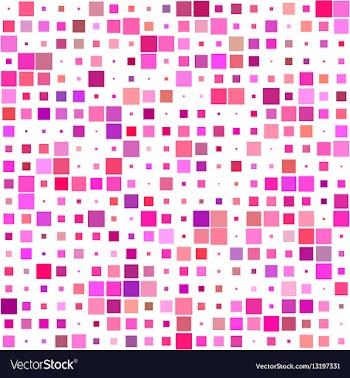 Colorful square pattern background design vector image