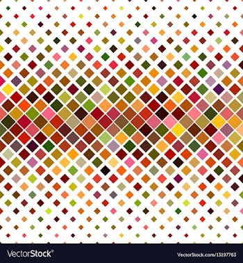 Colorful square pattern background design vector image