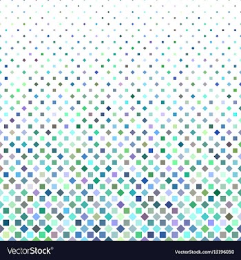 Colorful square pattern background vector image