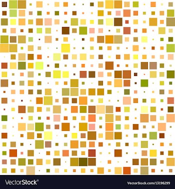 Colorful square pattern background vector image