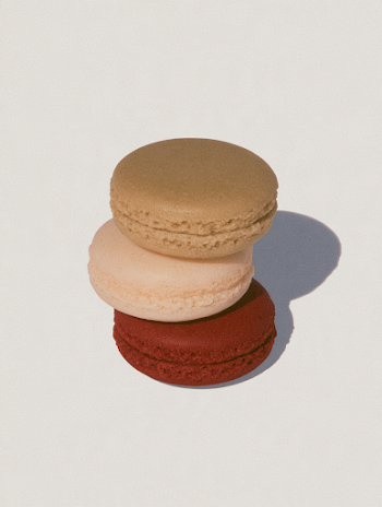 Colorful Stack of Macarons