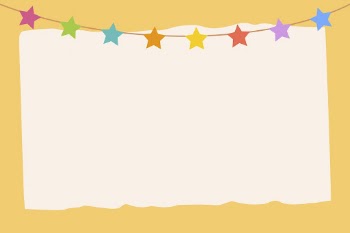 Colorful stars party flag frame | Free Vector - rawpixel