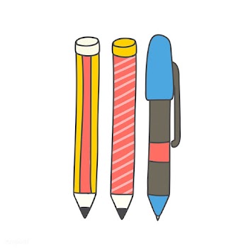 Colorful stationery supplies | Free stock vector - 553819